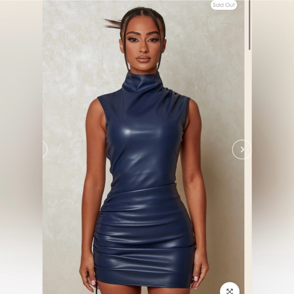 Mars The Label Blue Mini Dress